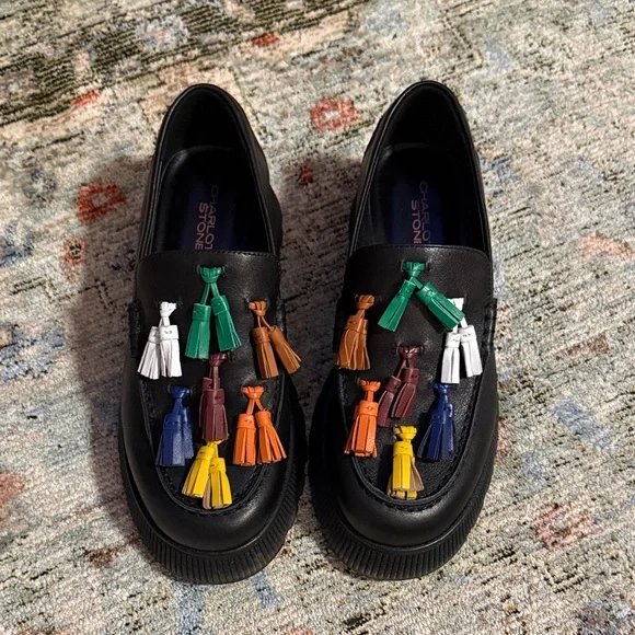 Charlotte Stone Chandler Tassel Loafer - Picture 3 of 5